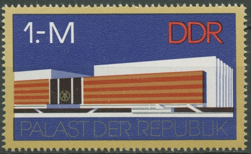 DDR 1976 Palast der Republik Berlin 2125 Blockeinzelmarke postfrisch