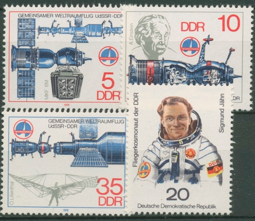 DDR 1978 Weltraumfahrt Sigmund Jähn 2359/62 postfrisch