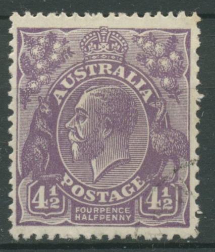 Australien 1928 König Georg V. 77 II Die II gestempelt