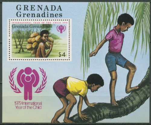 Grenada-Grenadinen 1979 Jahr des Kindes Block 42 postfrisch (C97261)