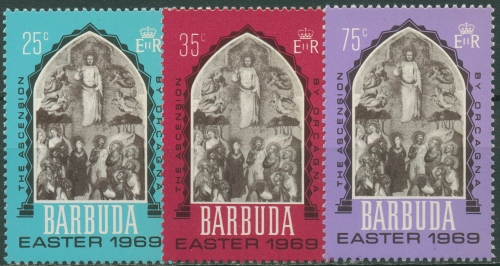 Barbuda 1969 Ostern Himmelfahrt Gemälde 32/34 postfrisch