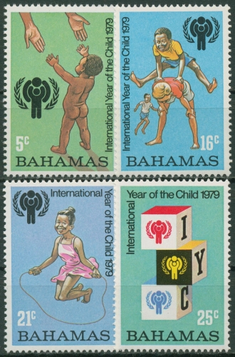 Bahamas 1979 Internationales Jahr des Kindes 436/39 postfrisch