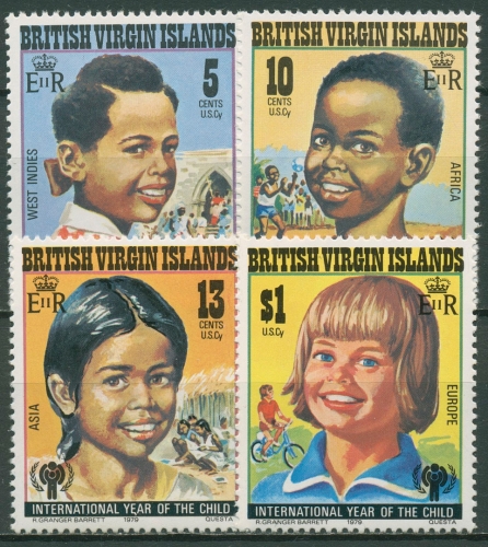 Britische Jungferninseln 1979 Jahr des Kindes 358/61 postfrisch