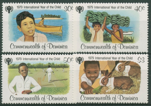 Dominica 1979 Jahr des Kindes 625/28 postfrisch
