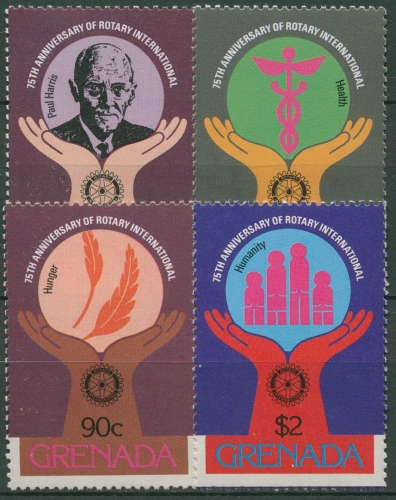 Grenada 1980 Rotary International 1016/19 postfrisch