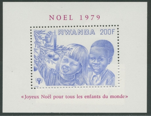 Ruanda 1979 Internationales Jahr des Kindes Block 87 postfrisch (C29865)