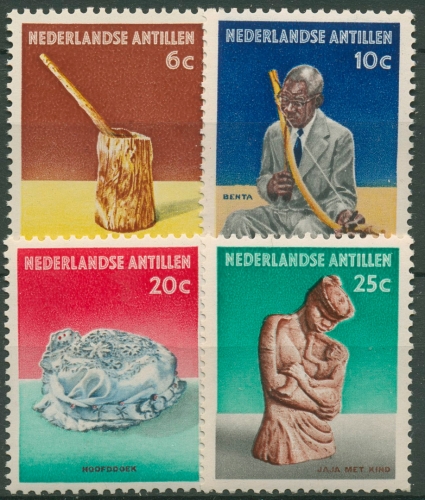 Niederländische Antillen 1962 Einheimische Kultur 120/23 postfrisch