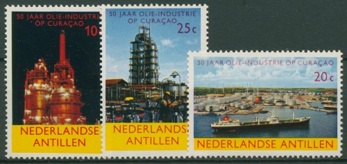 Niederländische Antillen 1965 Erdöl-Industrie 149/51 postfrisch