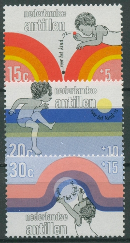 Niederländische Antillen 1972 Voor het Kind Spiele 251/53 postfrisch