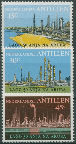 Niederländische Antillen 1974 Erdölindustrie 284/86 postfrisch