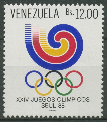 Venezuela 1988 Olympia Sommerspiele Seoul 2551 postfrisch