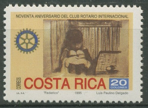 Costa Rica 1995 Rotary Club International 1443 postfrisch