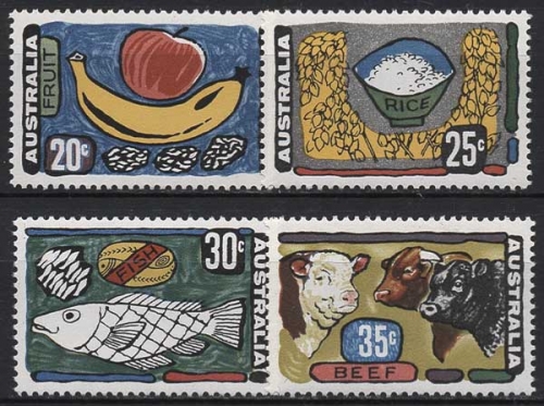 Australien 1972 Grundstoffindustrie Australiens 491/94 postfrisch