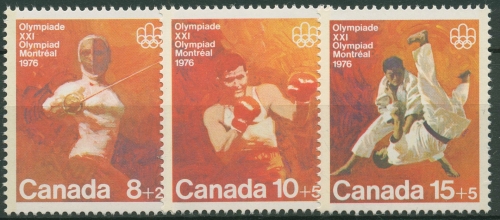 Kanada 1975 Olympia Sommerspiele´76 Montreal 602/04 postfrisch