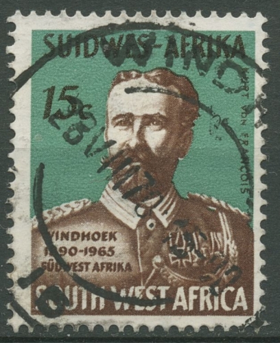 Südwestafrika 1965 25 Jahre Gründung von Windhuk 326 gestempelt