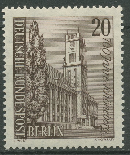 Berlin 1964 Schöneberger Rathaus 233 postfrisch