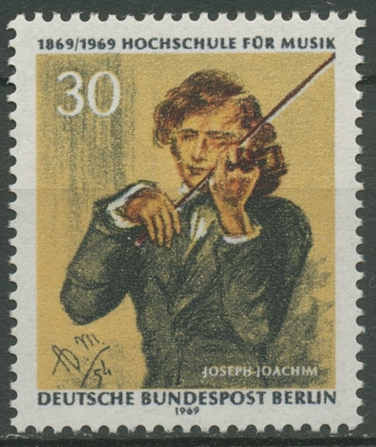 Berlin 1969 Hochschule für Musik Violine Joseph Joachim 347 postfrisch