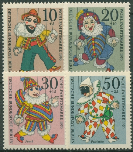 Berlin 1970 Marionetten 373/76 postfrisch