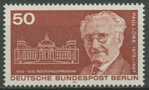 Berlin 1975 Paul Löbe 515 postfrisch