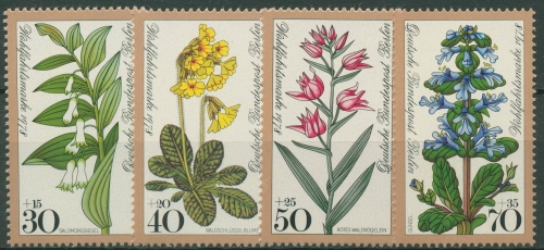 Berlin 1978 Pflanzen Blumen Waldblumen 573/76 postfrisch