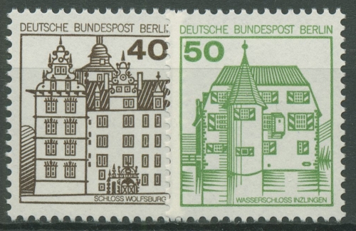 Berlin 1980 Burgen und Schlösser 614/15 postfrisch