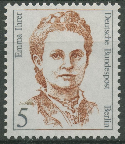Berlin 1989 Berühmte deutsche Frauen Emma Ihrer 833 postfrisch
