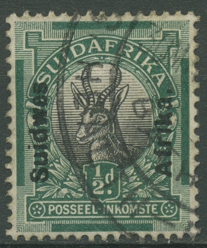 Südwestafrika 1926 Springbock 82 gestempelt
