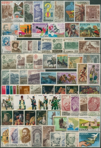 Spanien 1976 Jahrgang komplett 2199/73 postfrisch (SG97554)