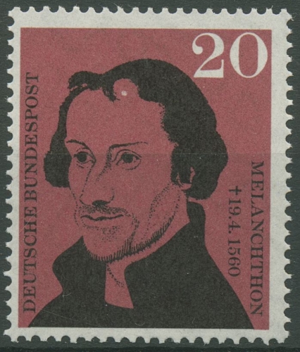Bund 1960 Reformator Philipp Schwarzerd 328 postfrisch