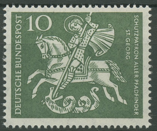 Bund 1961 Pfadfinder Heilger Georg 346 postfrisch