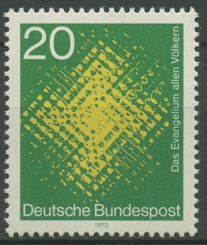 Bund 1970 Katholische Weltmission 647 postfrisch