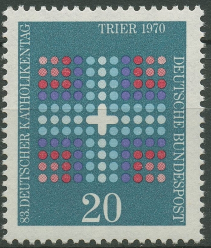 Bund 1970 Katholikentag Trier 648 postfrisch