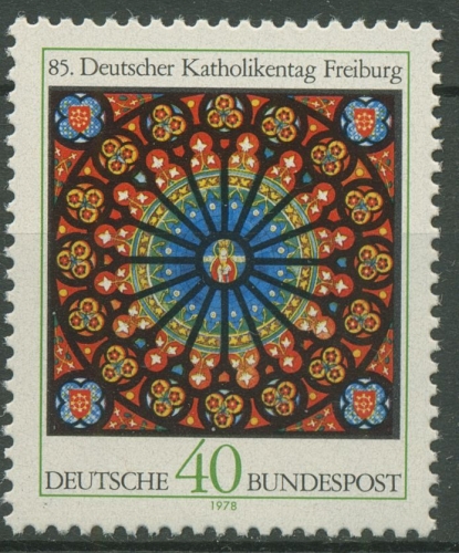 Bund 1978 Katholikentag Freiburg 977 postfrisch