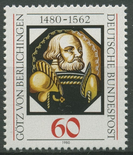 Bund 1980 Ritter Götz von Berlichingen 1036 postfrisch