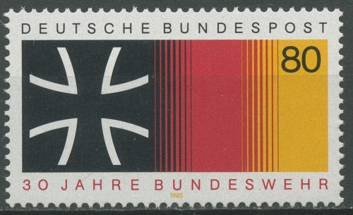 Bund 1985 Bundeswehr Zeichen 1266 postfrisch