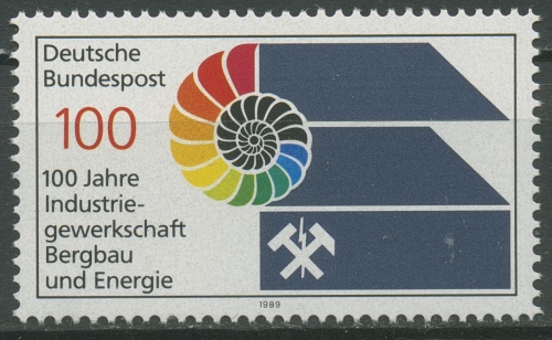 Bund 1989 Industriegewerkschaft Bergbau und Energie 1436 postfrisch