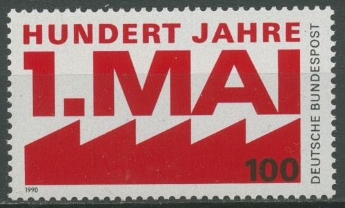 Bund 1990 Tag der Arbeit 1. Mai 1459 postfrisch