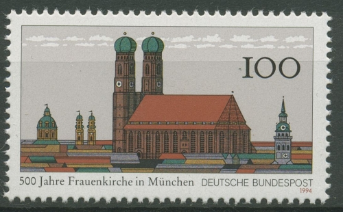 Bund 1994 Frauenkirche München 1731 postfrisch
