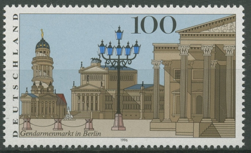 Bund 1996 Gendarmenmarkt Berlin 1877 postfrisch
