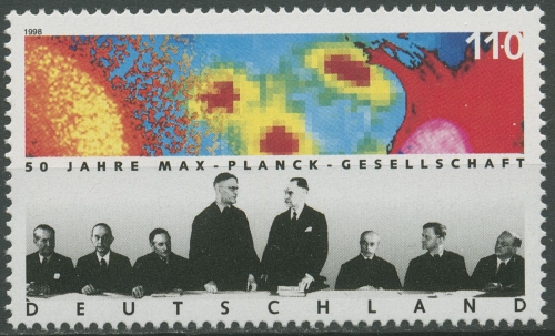 Bund 1998 Wissenschaft Max-Planck-Gesellschaft Göttingen 1973 postfrisch