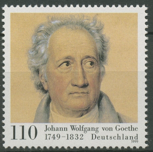 Bund 1999 Johann Wolfgang von Goethe 2073 postfrisch