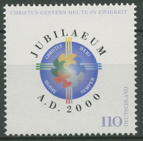 Bund 2000 Millennium Anno Domini 2087 postfrisch