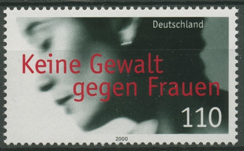 Bund 2000 Keine Gewalt gegen Frauen 2093 postfrisch