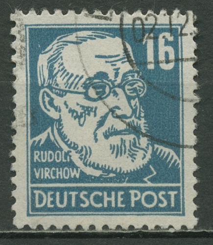 SBZ Allgemeine Ausgabe 1948 Persönlichkeiten 218 d gestempelt geprüft