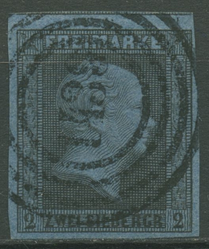 Preußen 1850 Friedrich Wilh. IV. 2 Sgr, 3 Nr.-Stpl. 1439 STETTIN