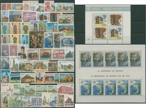 EUROPA CEPT Jahrgang 1978 postfrisch komplett (30 Länder) (SG97696)