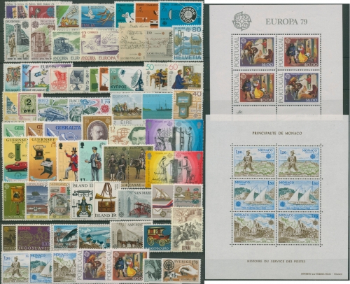 EUROPA CEPT Jahrgang 1979 postfrisch komplett (31 Länder) (SG97698)