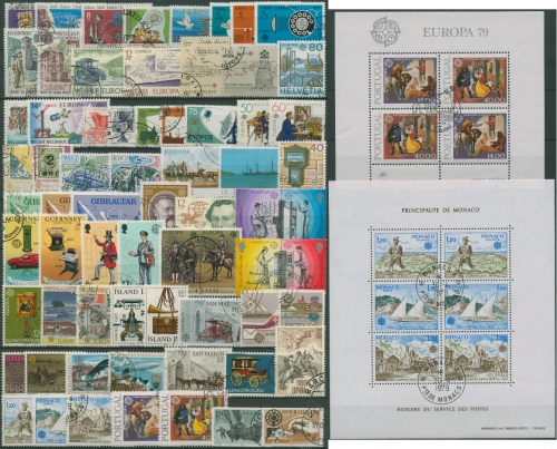 EUROPA CEPT Jahrgang 1979 gestempelt komplett (31 Länder) (SG97699)
