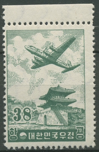 Korea (Süd) 1954 Flugzeug über Seoul 175 postfrisch