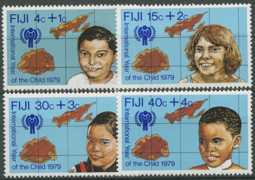 Fidschi 1979 Internationales Jahr des Kindes 416/19 postfrisch
